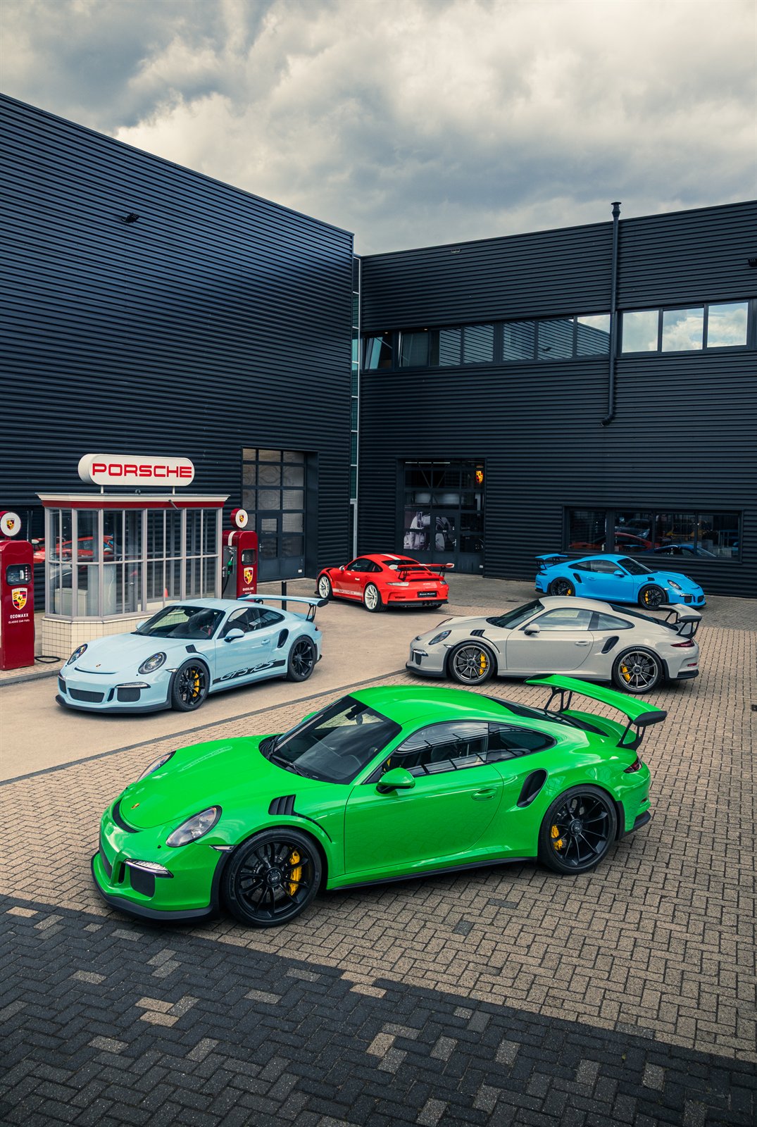 Porsche GT3 RS op paddock
