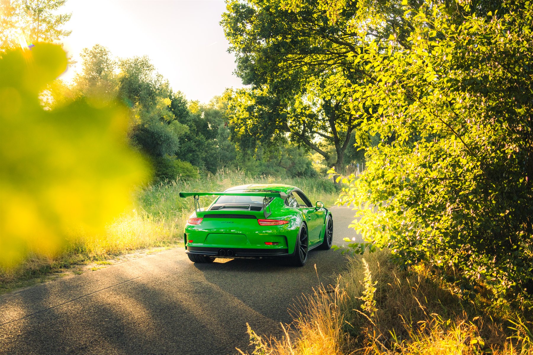 Porsche 992 GT3 RS achtervleugel
